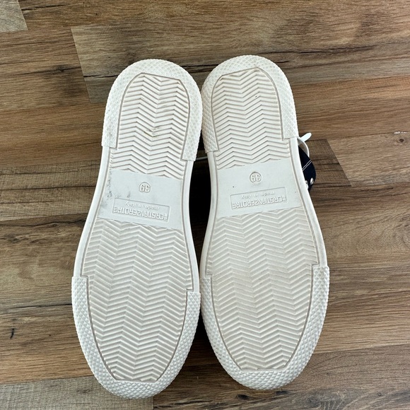 Cristianzerotre CRO3 Calipso 300 Canvas Black Chunky Platform Boots Unisex - Picture 5 of 8